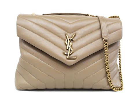 ysl bathed in beige|YSL beige bag.